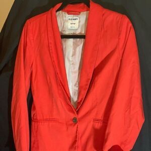 Old Navy Orange Blazer